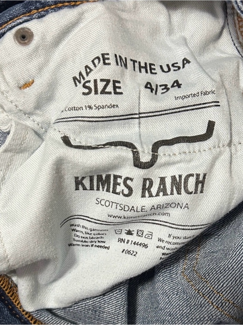 Kimes Ranch jeans - Picture 3 of 3